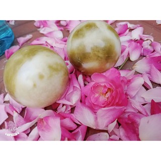 Cặp Bi Đá Spentine Để Lăn Tay Cực Tốt
