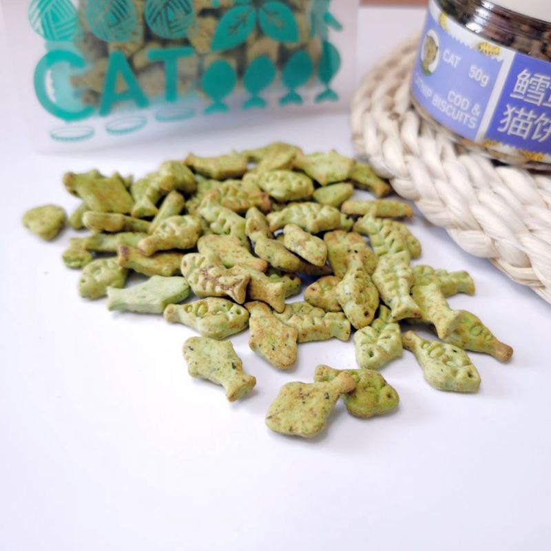 Bánh Thưởng Hình Cá Cho Cún Mèo - 40G