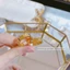 Nhẫn titan nữ không gỉ mạ vàng 18k thiết kế hoạ tiết đính đá phong cách hàn quốc thời trang