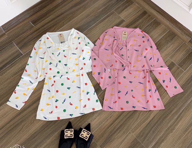 set đầm body 2 món