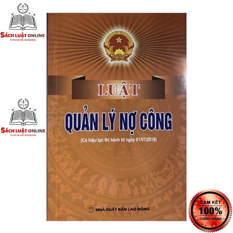 Sách LV1 - Luật quản lý nợ công (NXB lao động)