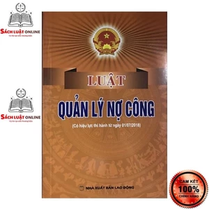 Sách LV1 - Luật quản lý nợ công (NXB lao động)