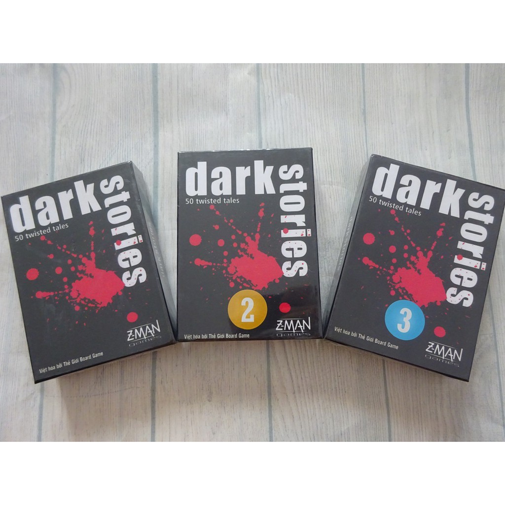 COMBO 3 BỘ DARK STORIES VIỆT HÓA | Shopee Việt Nam