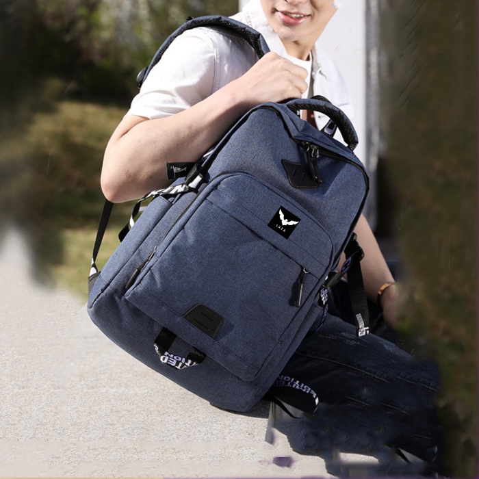 Mô tả Balo Nam Nữ Thời Trang LAZA 438 Đựng vừa laptop 15,6in - Phân Phối Chính Hãng - 3