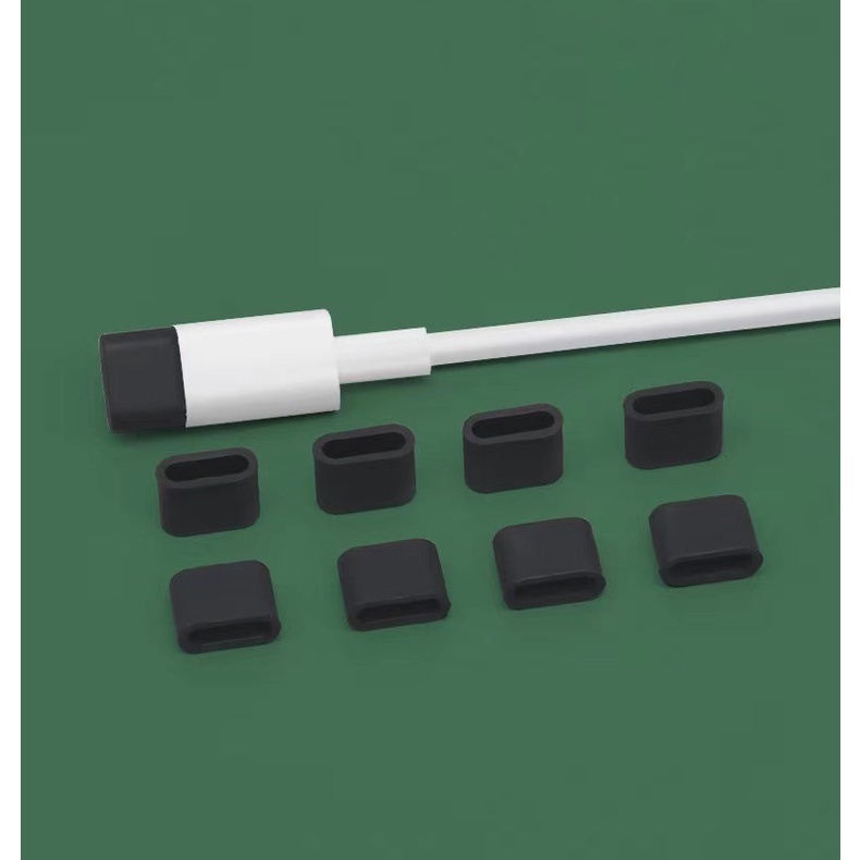 Nắp Nhựa Đậy Ổ Cắm USB Type C Chống Bụi Cho Dây Cáp Dữ Liệu Điện Thoại