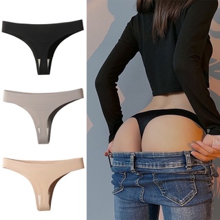Quần lót lọt khe đúc su không đường may gợi cảm thiết kế đơn giản tôn mông King Shop L-716