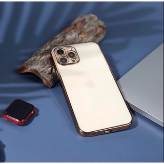Ốp silicon Likgus trong suốt viền si màu bảo vệ camera cho iphone 11/11pro/11promax/12/12pro/12promax