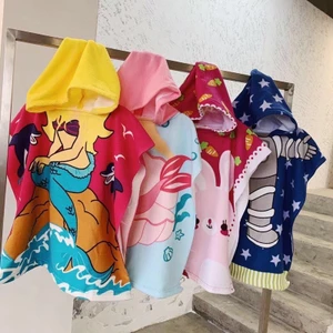 Khăn tắm, khăn choàng tắm đi biển cao cấp Size 1-6y hàng L1 mềm mại không xơ cứng