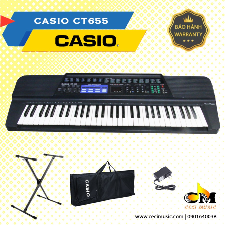 Casio ct655 online