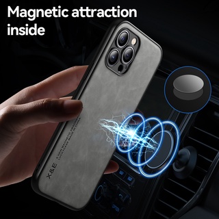 Ốp Điện Thoại Thông Minh Da Cao Cấp Cho iphone 16 15 14 Plus Pro max Da Cảm Thấy Ma Thuật Vỏ Điện Thoại Di Động Da Mềm Bao