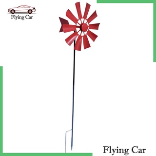 [Lzdjfmy2] Kim Loại Vườn Gió Cối Xay Gió Sân Ngoài Trời Bãi Cỏ Pinwheel Trang Trí