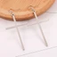 JVSUB Ear Stud Phóng đại Punk Rock Trang sức Dangle Drop