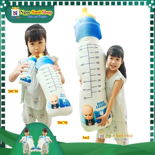 [ ẢNH THẬT BAO GIÁ] GẤU BÔNG Gối Ôm Bình Sữa 3D ĐẠI 1M Cao Cấp [ BÁN LẺ GIÁ SÌ]