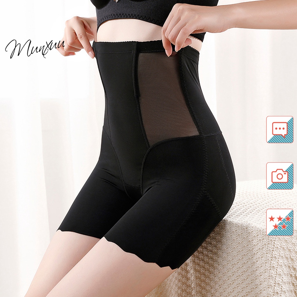 Quần lót gen bụng cao cấp Munxuu chất su lạnh có thanh nẹp định hình eo chống cuộn – GB18 spe