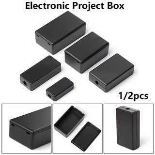 ASDFGER 1 / 2 Chiếc Vỏ Chống Thấm Nước Dự Án Đen 5 Kích Thước Dụng Cụ DIY