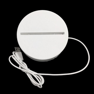 Đế đèn LED Calico cho đế trưng bày nghệ thuật bằng nhựa thủy tinh pha lê 3D Trang trí nhà cửa