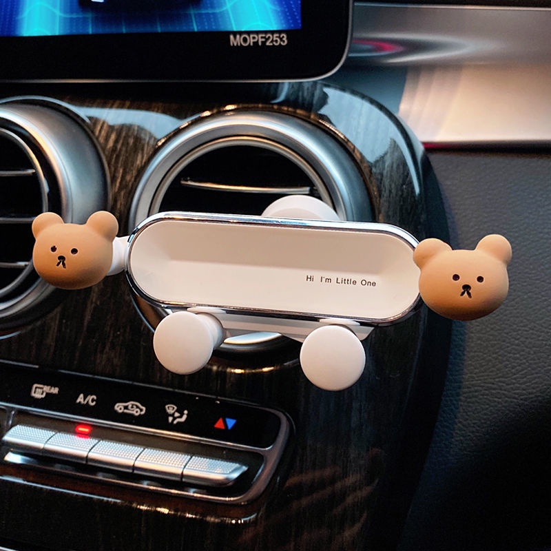 Giá đỡ điện thoại ô tô 2026 Phim hoạt hình mới Air Vent Mount Giá đỡ có thể điều chỉnh đa năng cho điều hướng di động