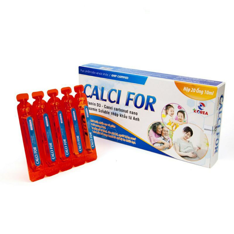 CALCI FOR KOREA giúp bổ sung canxi, phát triển chiều cao, giảm nguy cơ ...