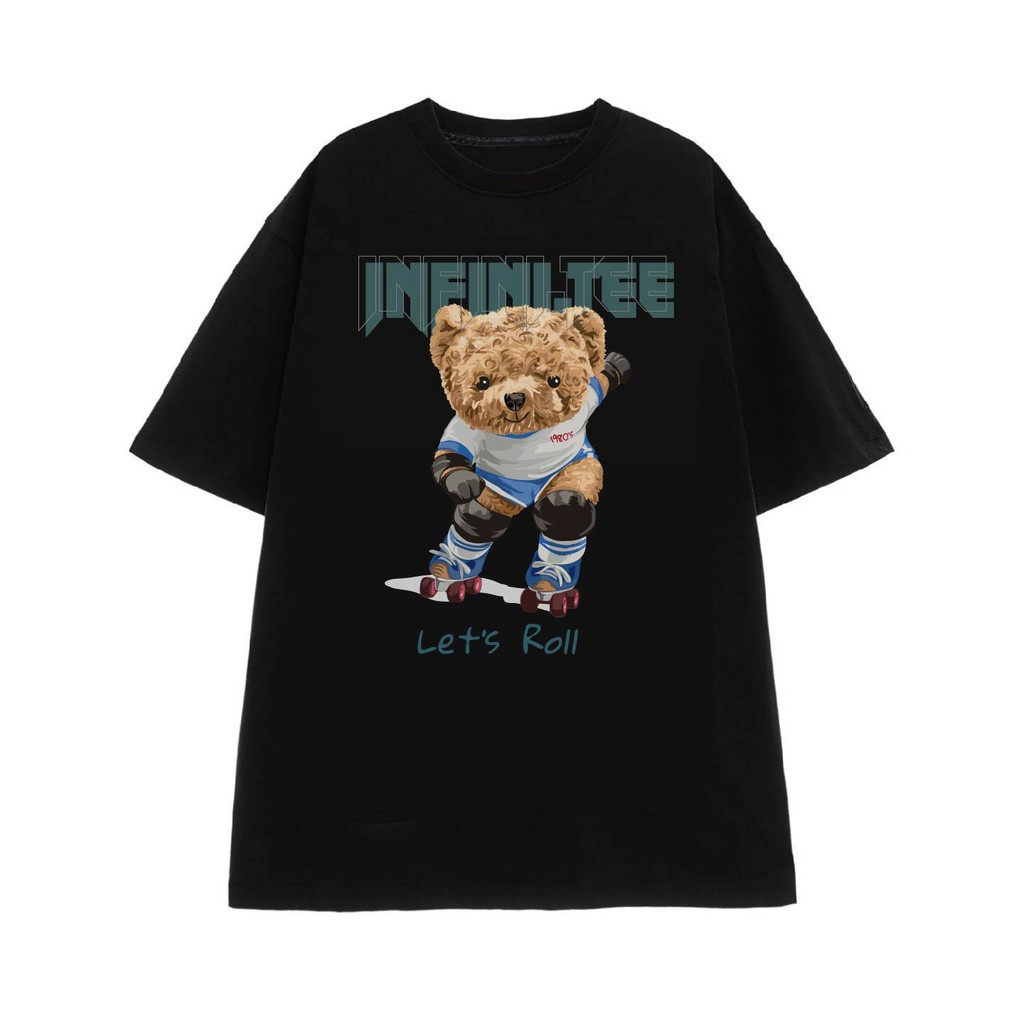 Áo thun INFINITEE Fni0819, Thun 100% Cotton - form rộng Unisex.Nữ 153
