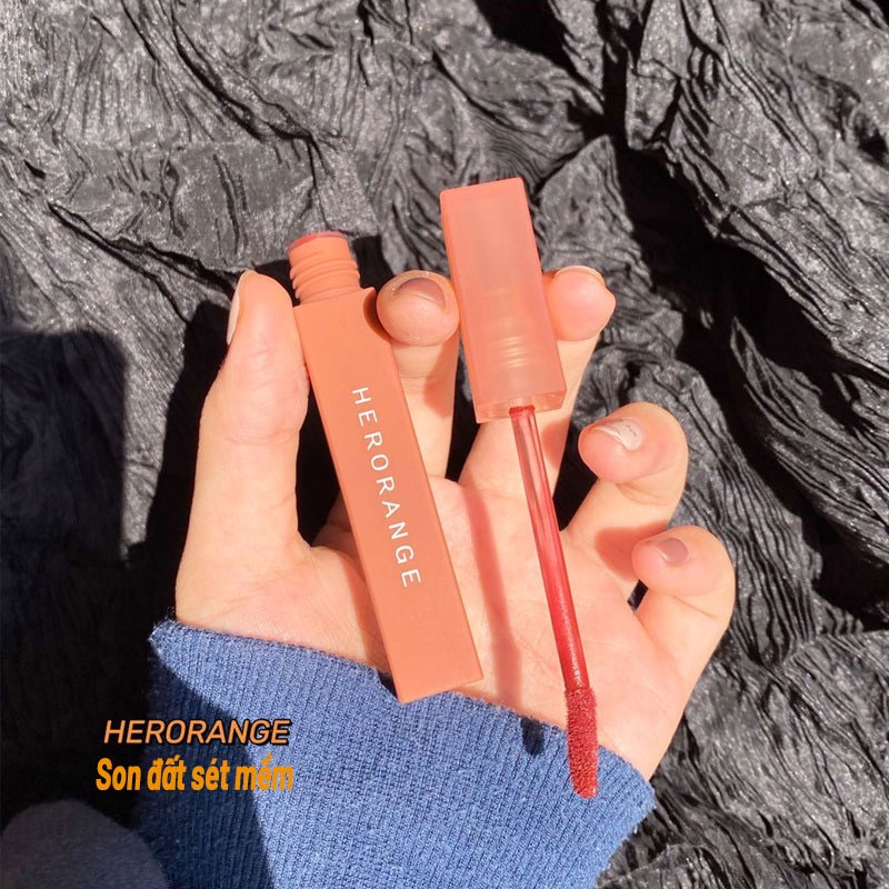 Son Kem Lì Herorange Mud Velvet Matte Lipstick - TC423