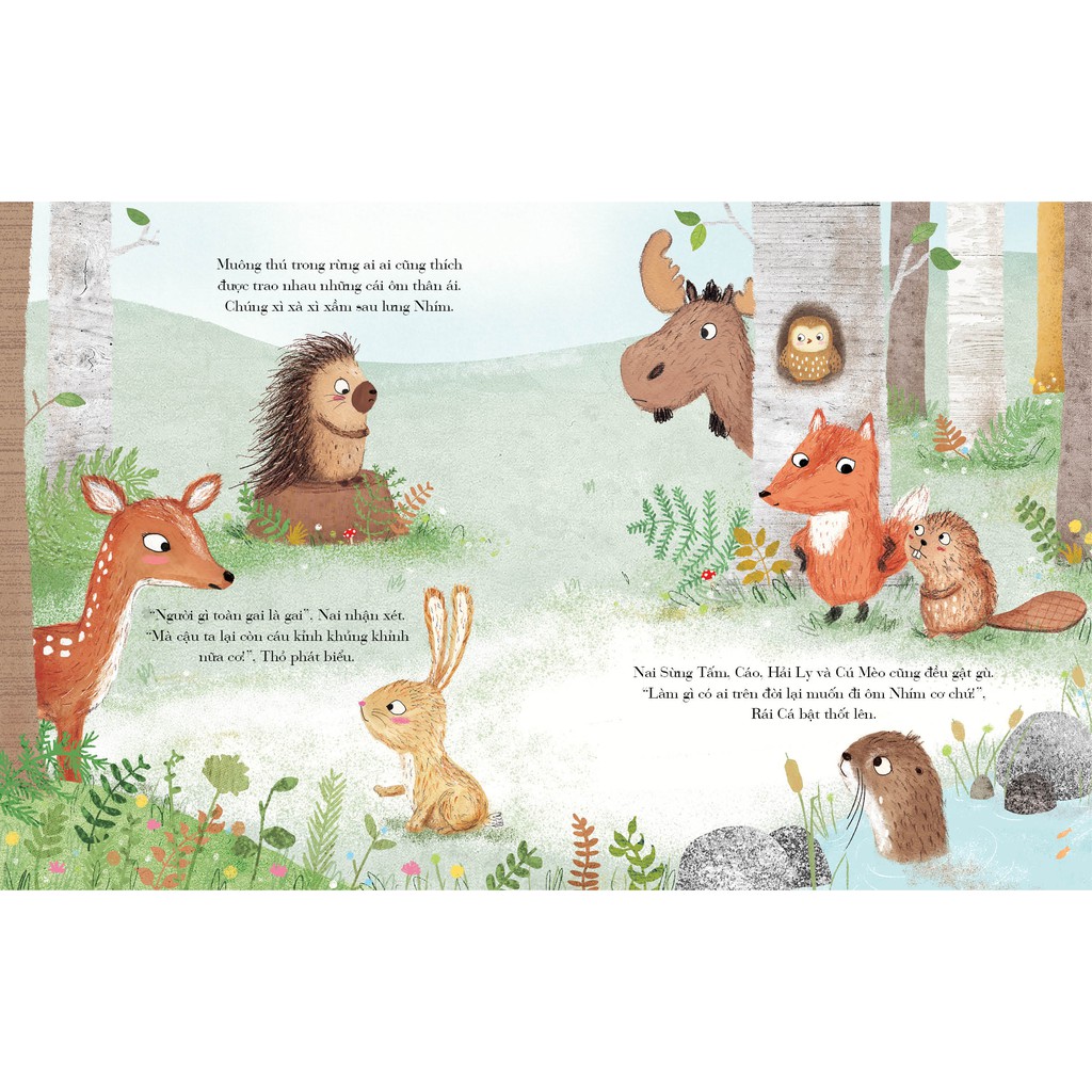 Ảnh Sách - Ôm tớ một cái đi mà - cho bé 3 tuổi + - Crabit Kidbooks 1