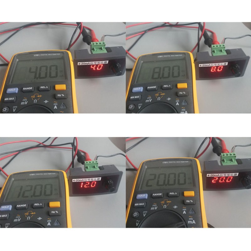 Máy phát tín hiệu DC 12V / 24V 4-20ma kèm phụ kiện