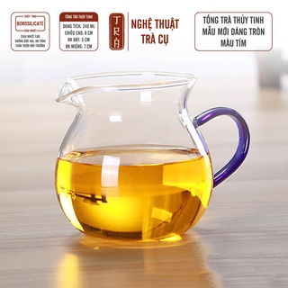 Tống thủy tinh nhiều màu dung tích thường dùng nhất trong trà đạo 180ml