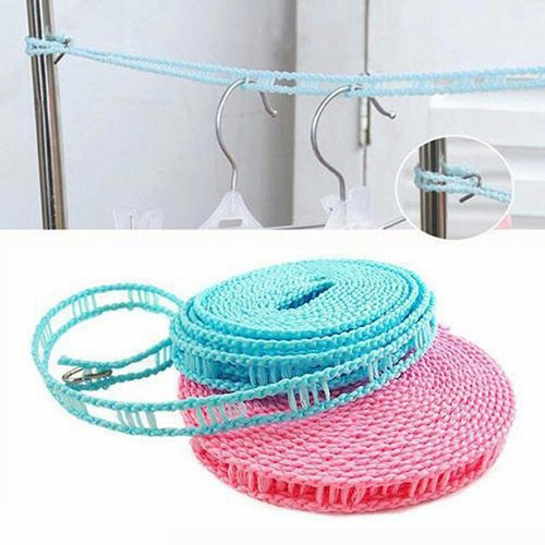 ❌5 DÂY MẪU MỚI❌ Dây phơi quần áo - Dây phơi đồ thông minh dài 5m chống gió thổi không cần cặp