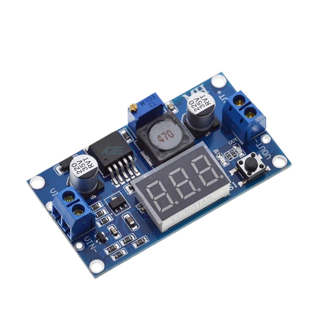 Mạch nguồn hạ áp DC-DC 3A LM2596 ADJ có LED | Shopee Việt Nam