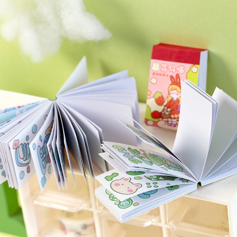 Sticker cute dán sổ anime set 50 nhãn dán HD37-K53 trang trí sổ DIY Bullet Journal Album Quạt Điện thoại Laptop