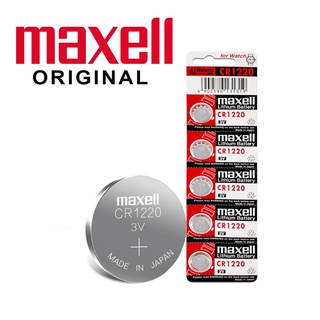 Pack X 5 Unidades Pila Cr1220 Cr 1220 Maxell Made In Japan