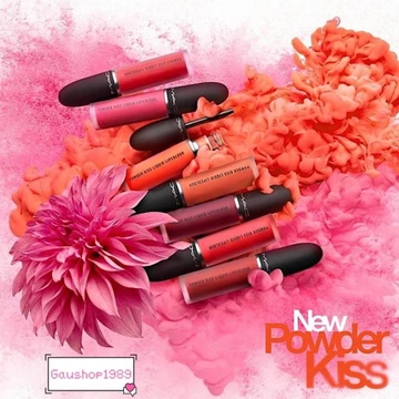 [MAC Auth, new 2020] SON KEM LÌ MAC POWDERKISS LIQUID LIPCOLOR - dòng son mới nhất của MAC 2020 New