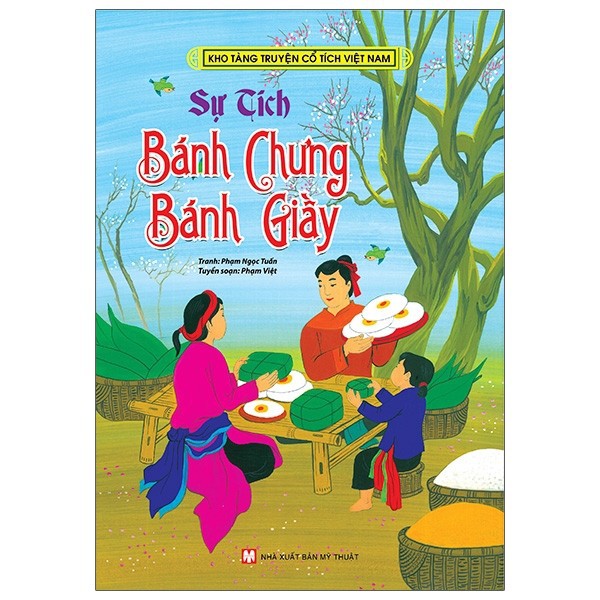 Bánh chưng bánh giầy - một món ăn truyền thống của người Việt Nam. Chúng tôi muốn giới thiệu đến bạn sự tích hấp dẫn về hai loại bánh này thông qua một số bức tranh minh họa đầy màu sắc và sinh động. Đây là cơ hội tuyệt vời để bạn tìm hiểu và đắm mình trong văn hóa ẩm thực truyền thống của dân tộc Việt Nam.