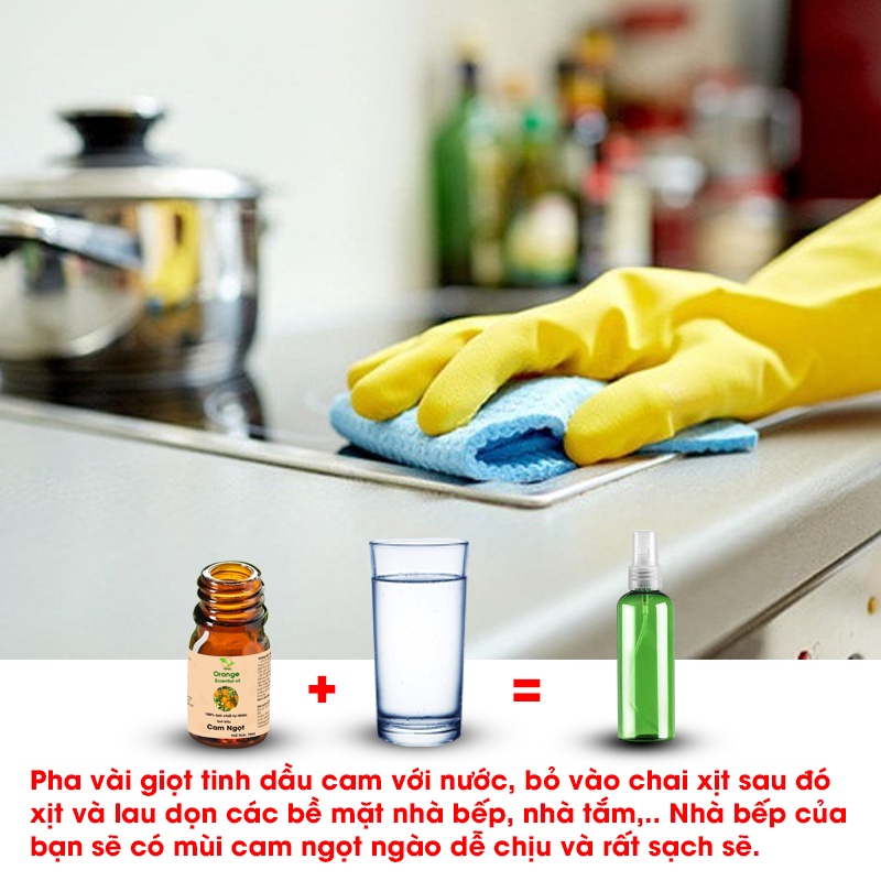 Ảnh Tinh dầu Cam Ngọt nguyên chất TAMAS, tinh dầu thơm phòng, khử mùi, thanh lọc không khí, giảm căng thẳng mệt mỏi 3