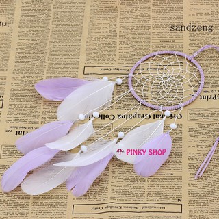 Dreamcatcher treo tường, dream catcher handmade màu tím pastel decor phòng xinh  Pinky Shop mã DRD39