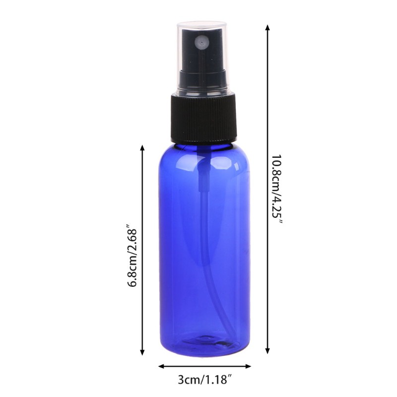 50ml Refillable Press Pump  Bottle Liquid Container  Atomizer Travel