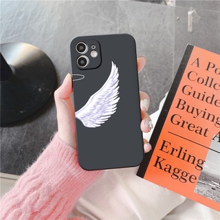 Ốp iphone - Ốp lưng iphone cạnh vuông Đôi cánh thiên thần dành cho ip 6 đến 16promax - ng128