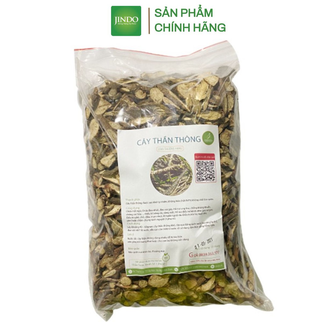 [Mã BMTTC60K giảm đến 60K đơn 50K] Cây thần thông khô JINDO 1kg hỗ trợ ngủ tốt, hỗ trợ giảm cảm sốt