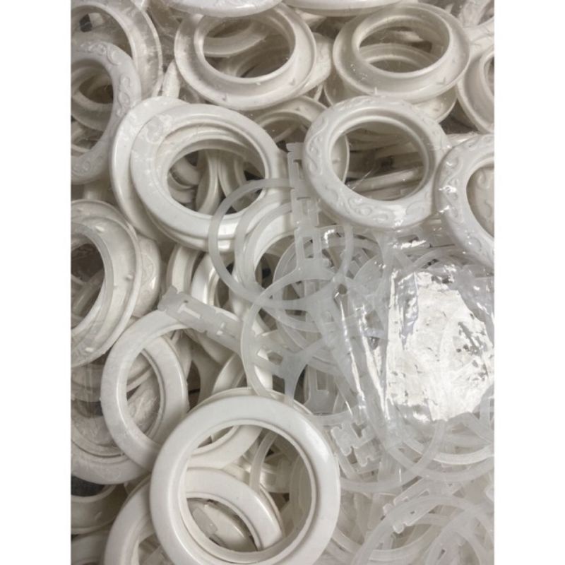 Combo 100 Cái Khoen May Rèm Ore Nhựa Nguyên Sinh Cao Cấp | Shopee Việt Nam