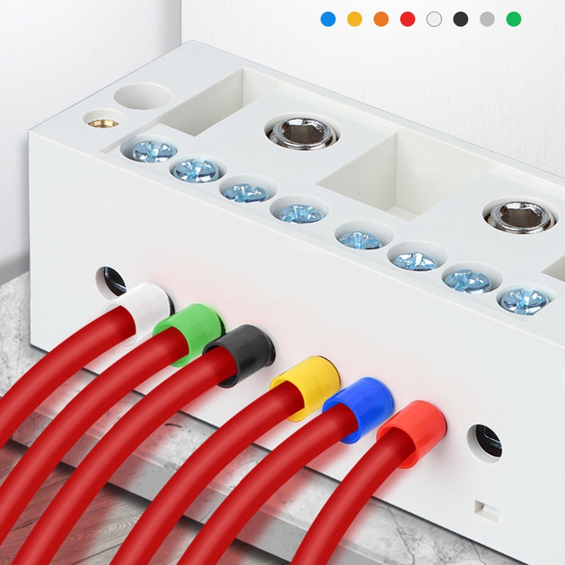 100 Chiếc Dây Điện Conector Cáp Ferrule Thiết Bị Đầu Cuối Uốn Cách ...