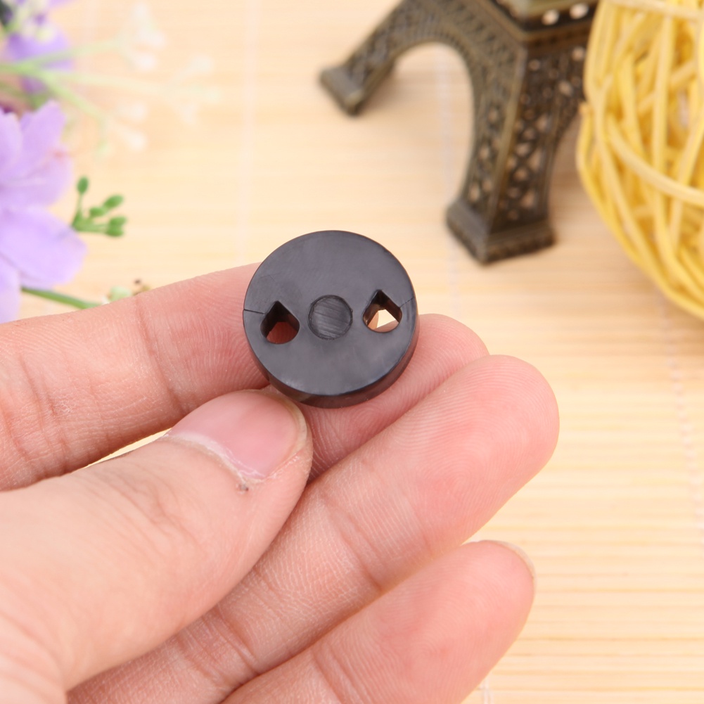 Kool 1 Đàn Cao Su Acoustic Violin Tắt Tiếng Fiddle Bộ Giảm Thanh Cho Đàn Violin Dụng Cụ Sourdine Màu Đen