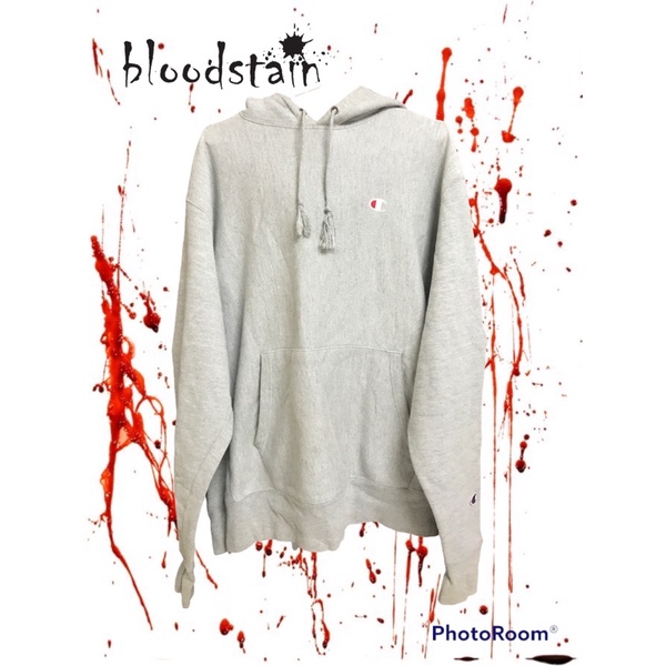 Blood stain hoodie