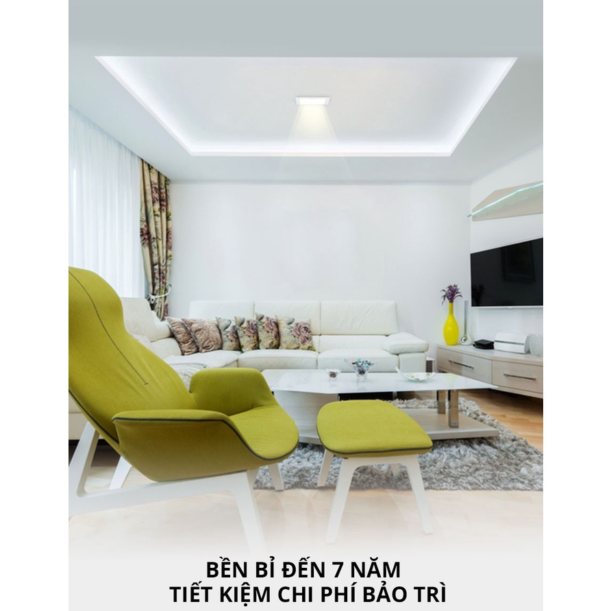 Ảnh Đèn LED âm trần Downlight Panasonic Vuông đơn sắc 9W Neo Slim, Trắng 6500K, Trung tính 4000K 4