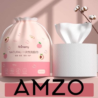 AMZO_KHĂN LAU MẶT, TẨY TRANG ĐA NĂNG ANIMERY DÙNG 1 LẦN TIỆN DỤNG 100 COTTON