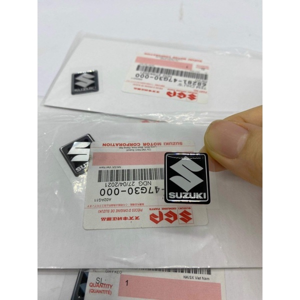 Tem chữ S ( suzuki ) hàng chính hãng | Shopee Việt Nam