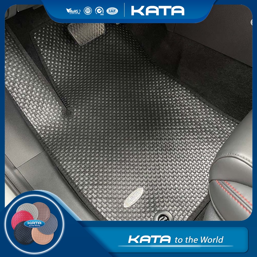 Thảm lót ô tô KATA cho xe MG ZS (2019 - 2024) - Khít với sàn, Chống trơn, Không mùi, Không ẩm mốc