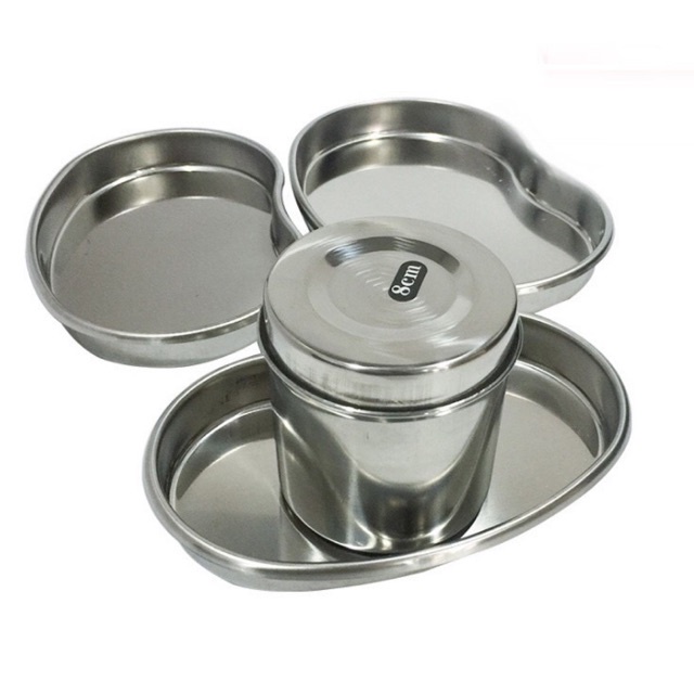 Hũ Đựng Bông Mạ Vàng, Inox Các loại Chén Mạ Vàng Mạ Bạc Chuyên Dùng Trong Spa Y Tế