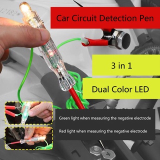 Charmantcc1 Máy kiểm tra mạch ô tô Bút chì nhẹ Đầu dò điện Xe tải 6V 12V 24V Dụng cụ