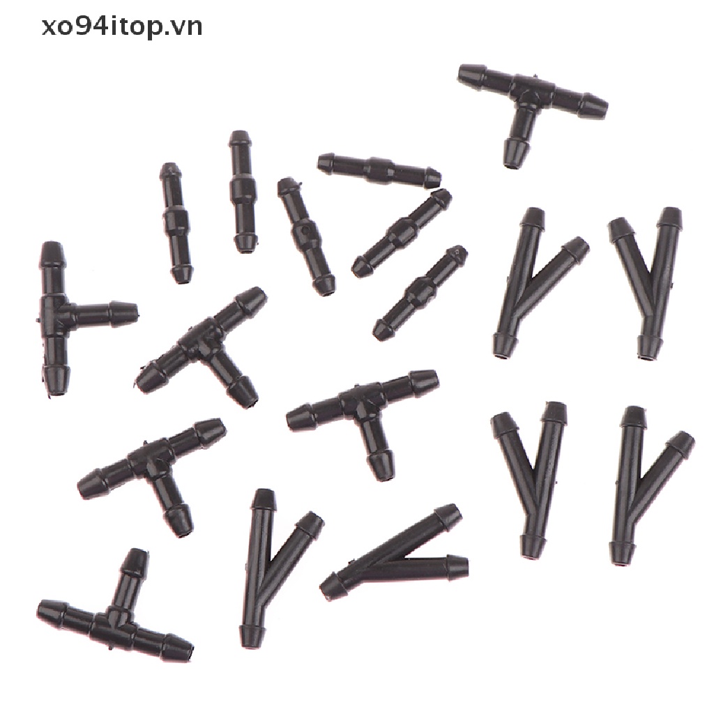 Set 18 Khớp Nối Ống Nước Rửa Kính Chắn Gió Xe Hơi XOITOP T Y I Type