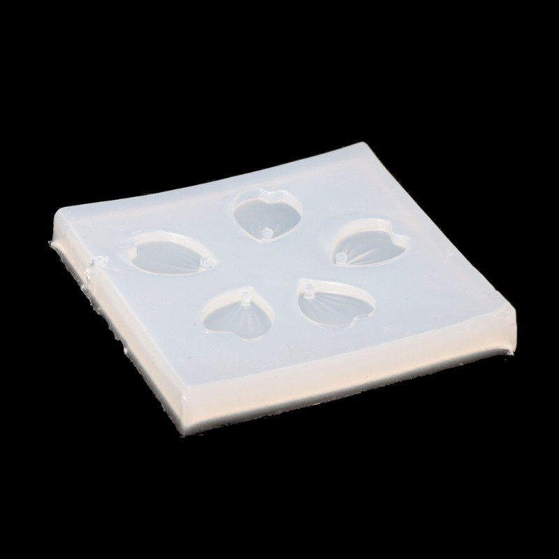 Silicone Mold Cherry Blossom Petal Pendant Mold For DIY Handwork Jewelry Finding